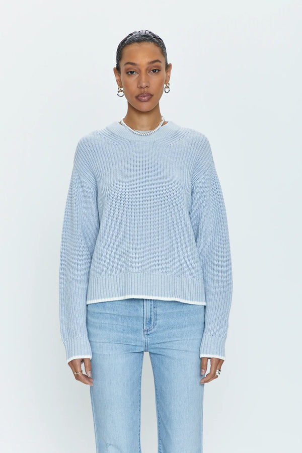 Pisola Ren Sweater in Light Blue